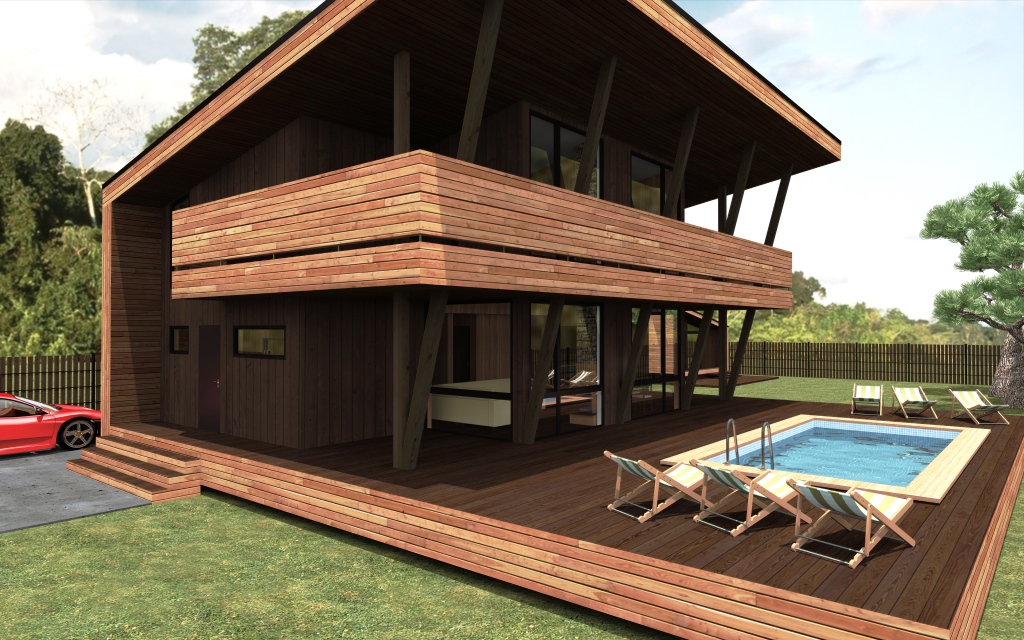 Каркасный Дом 12 х 17 ДУБНА под ключ